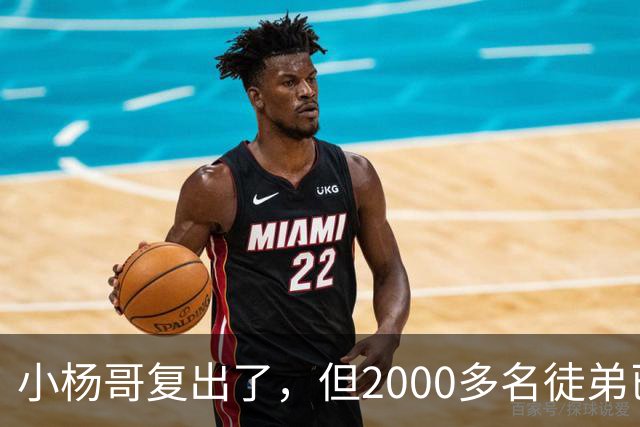 小杨哥复出了，但2000多名徒弟已经跑光了