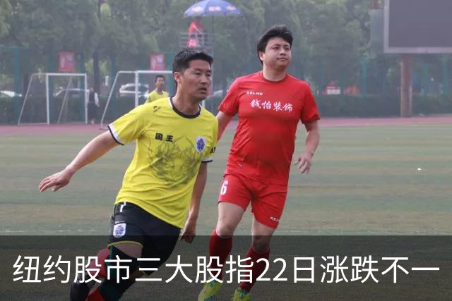 纽约股市三大股指22日涨跌不一